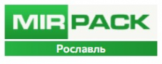 Логотип компании MIRPACK - полиэтиленовая продукция в Рославль